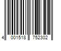 Barcode Image for UPC code 4001518752302