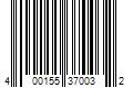 Barcode Image for UPC code 400155370032