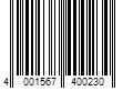 Barcode Image for UPC code 4001567400230