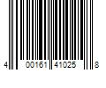 Barcode Image for UPC code 400161410258