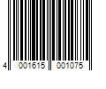 Barcode Image for UPC code 4001615001075