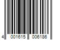 Barcode Image for UPC code 4001615006186