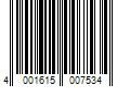 Barcode Image for UPC code 4001615007534