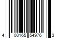 Barcode Image for UPC code 400165549763