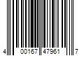 Barcode Image for UPC code 400167479617