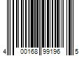 Barcode Image for UPC code 400168991965