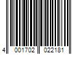 Barcode Image for UPC code 4001702022181