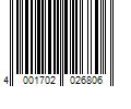 Barcode Image for UPC code 4001702026806