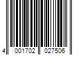 Barcode Image for UPC code 4001702027506