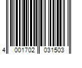 Barcode Image for UPC code 4001702031503