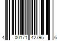 Barcode Image for UPC code 400171427956