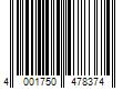 Barcode Image for UPC code 4001750478374