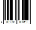 Barcode Image for UPC code 4001836080118