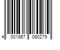 Barcode Image for UPC code 4001867080279