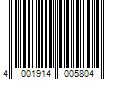 Barcode Image for UPC code 4001914005804