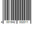 Barcode Image for UPC code 4001942002011