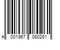 Barcode Image for UPC code 4001967080261