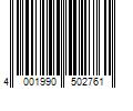 Barcode Image for UPC code 4001990502761