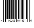 Barcode Image for UPC code 400205541436