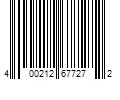 Barcode Image for UPC code 400212677272