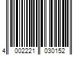 Barcode Image for UPC code 4002221030152