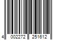 Barcode Image for UPC code 4002272251612