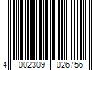 Barcode Image for UPC code 4002309026756