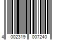 Barcode Image for UPC code 4002319007240