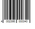 Barcode Image for UPC code 4002395000340