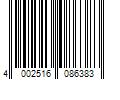 Barcode Image for UPC code 4002516086383