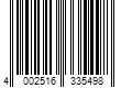 Barcode Image for UPC code 4002516335498