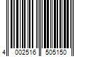 Barcode Image for UPC code 4002516505150