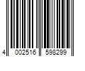 Barcode Image for UPC code 4002516598299