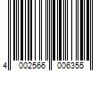 Barcode Image for UPC code 4002566006355