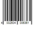 Barcode Image for UPC code 4002604006361