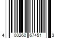 Barcode Image for UPC code 400260674513