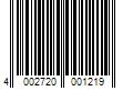 Barcode Image for UPC code 4002720001219