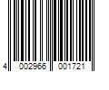 Barcode Image for UPC code 4002966001721