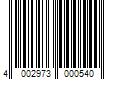 Barcode Image for UPC code 4002973000540