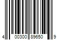 Barcode Image for UPC code 400300896509