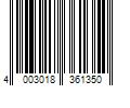 Barcode Image for UPC code 4003018361350