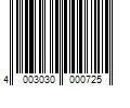 Barcode Image for UPC code 40030300007278