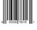 Barcode Image for UPC code 400308760161