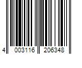 Barcode Image for UPC code 4003116206348