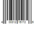 Barcode Image for UPC code 400312151726