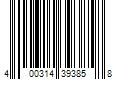 Barcode Image for UPC code 400314393858