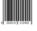 Barcode Image for UPC code 4003310012400