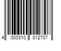 Barcode Image for UPC code 4003310012707