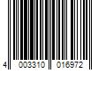 Barcode Image for UPC code 4003310016972