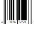 Barcode Image for UPC code 400332172237